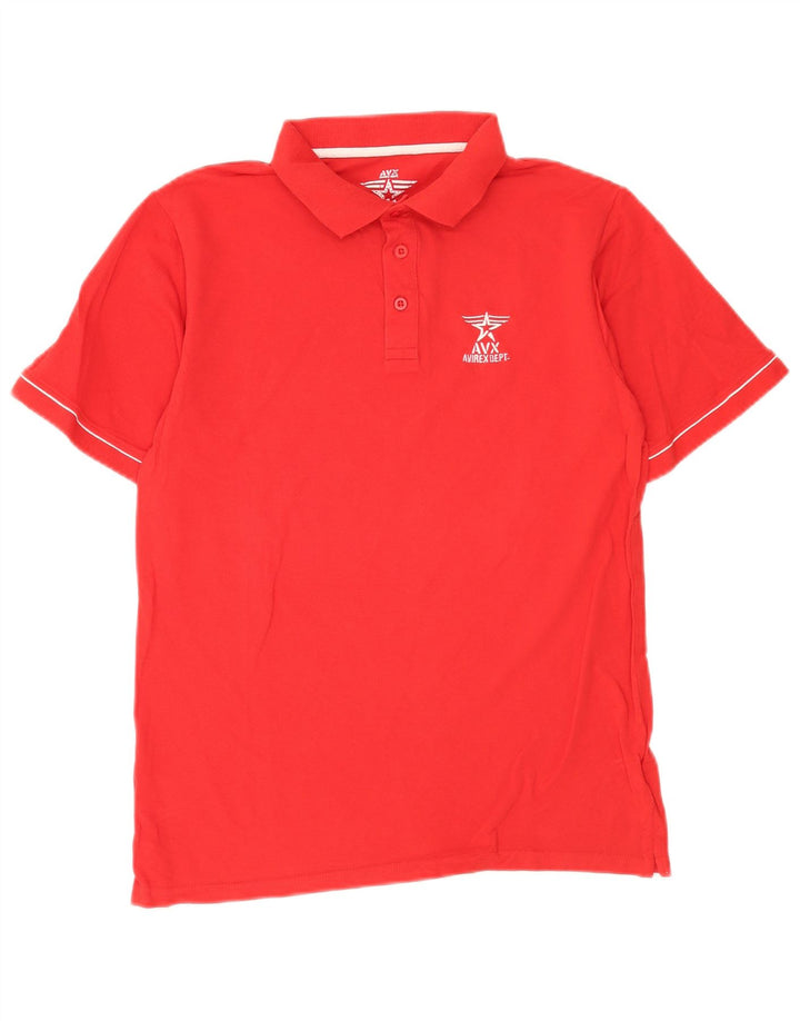 Avirex Polo Homme XL Rouge Coton
