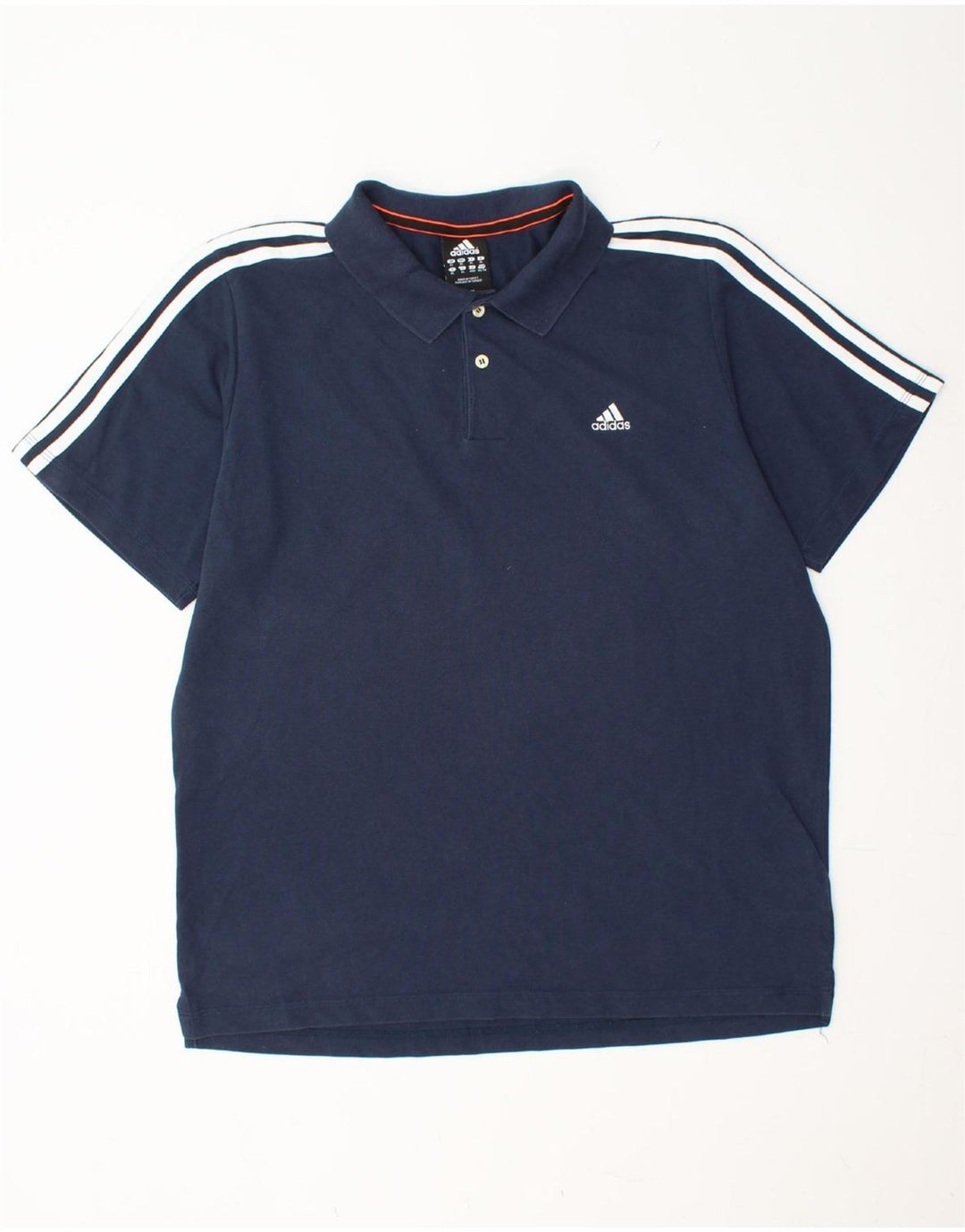 ADIDAS Polo Climalite XL Bleu Marine Coton Homme