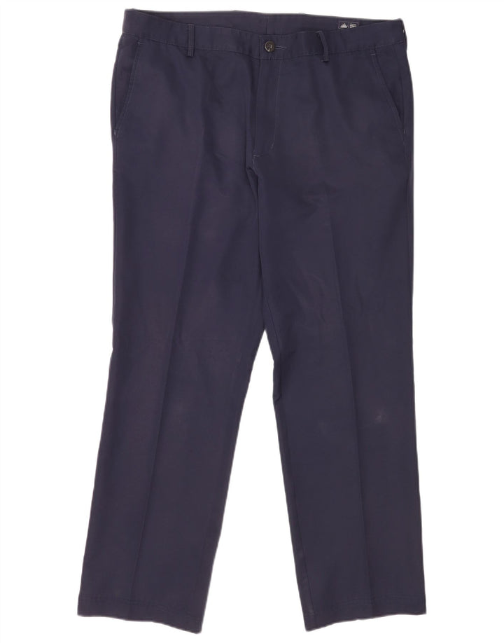 Adidas Pantalon Chino Climalite Homme W36 L29 Bleu Marine Polyester