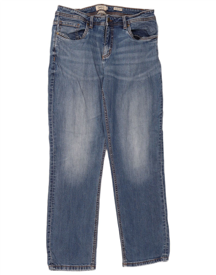 Dack's Jean Droit Homme IT 50 Large W32 L31 Bleu