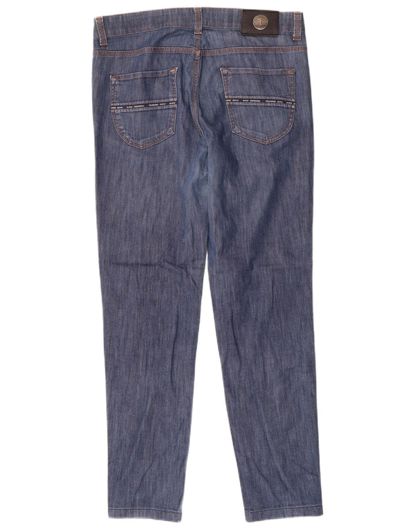 Trussardi Jean Slim W35 L30 Bleu Coton Homme