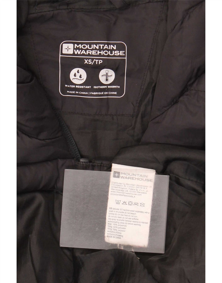 Mountain Warehouse Veste matelassée à capuche pour homme UK 34 XS Noir Polyamide