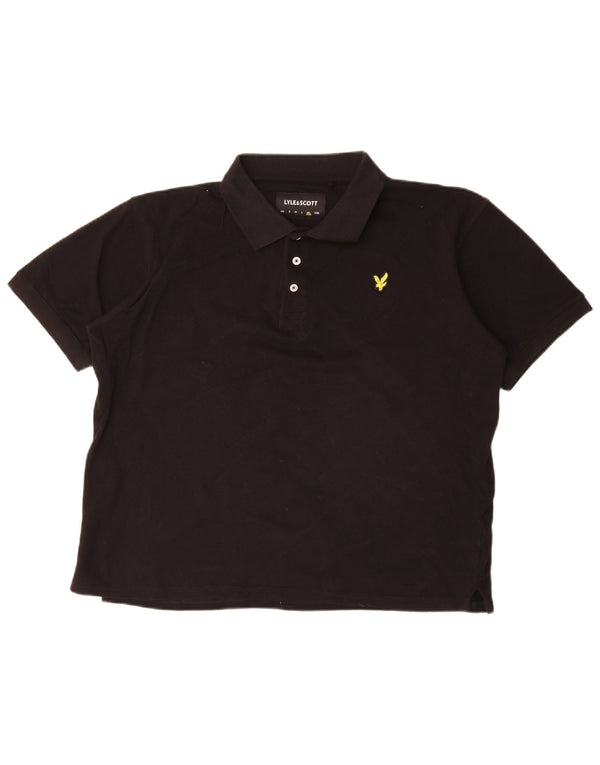 Lyle & Scott Polo Homme XL Noir Coton