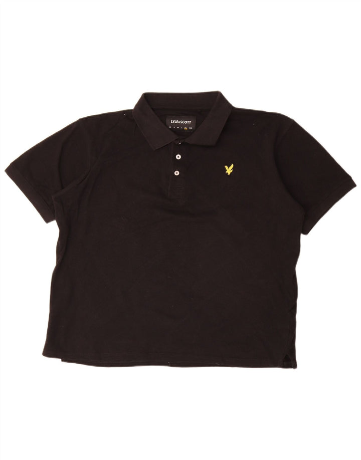 Lyle & Scott Polo Homme XL Noir Coton