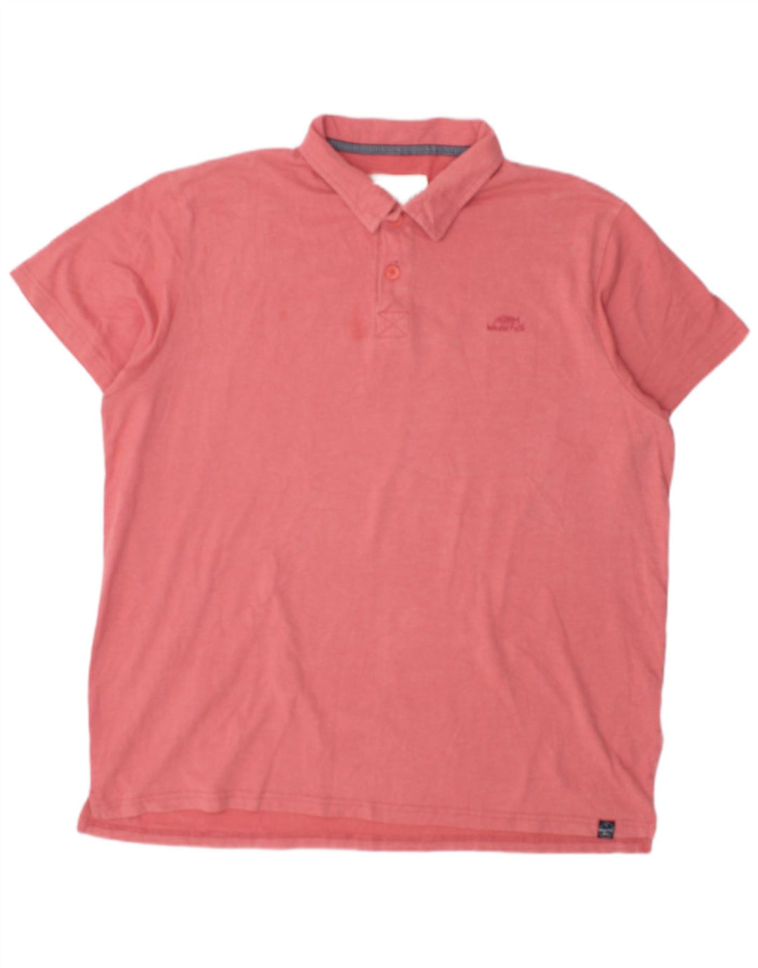 WEIRD FISH Polo Homme XL Rose Coton