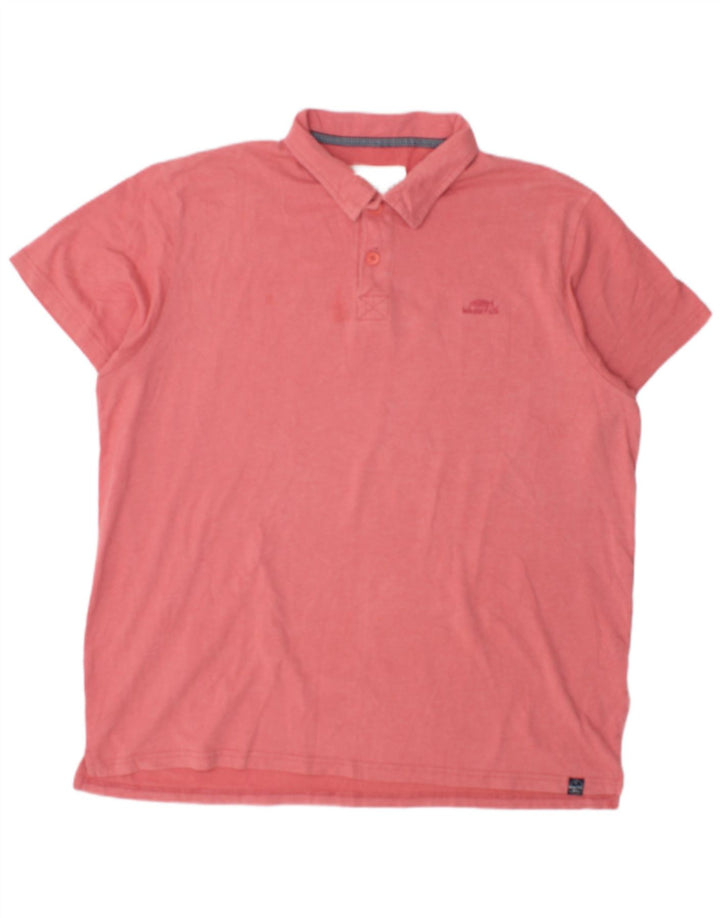 WEIRD FISH Polo Homme XL Rose Coton