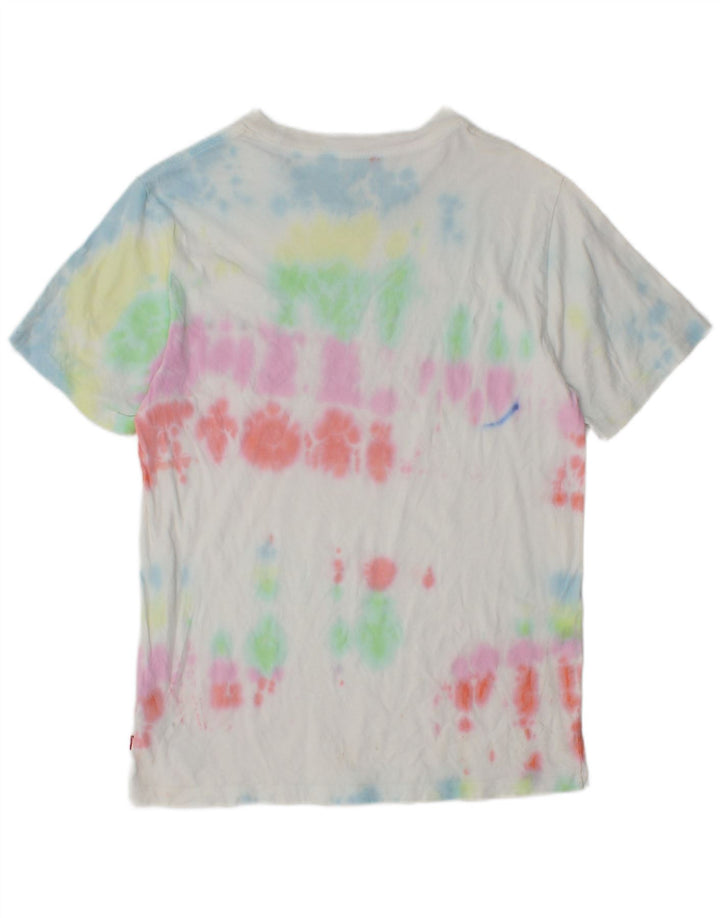 Levi's T-Shirt Standard Graphic Homme Petit Multicolore Tie Dye Cotton