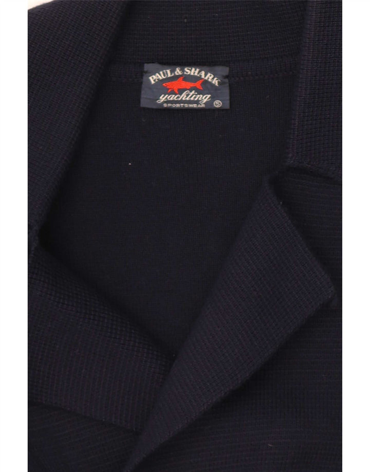 Paul & Shark Cardigan Double Boutonnage Homme Bleu Marine Moyen Laine