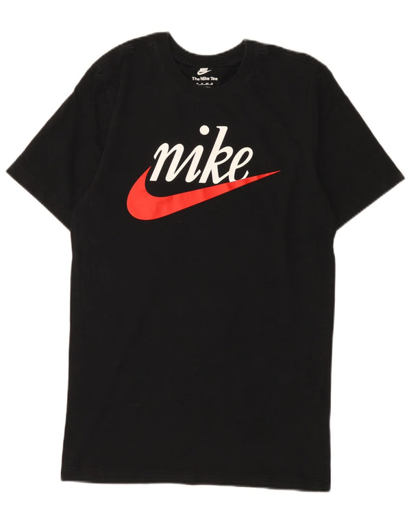 Nike Mens Graphic T-Shirt Top XS Noir Coton