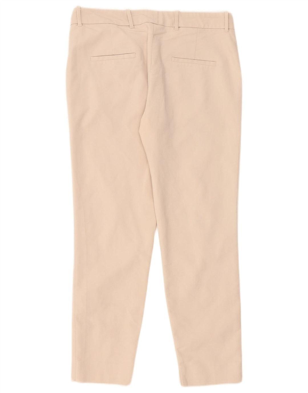 Pantalon Chino Slim Femme Zara Large W32 L28 Beige
