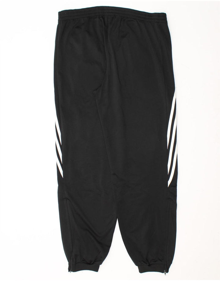 ADIDAS Pantalon de survêtement pour hommes Joggers Large Noir Polyester