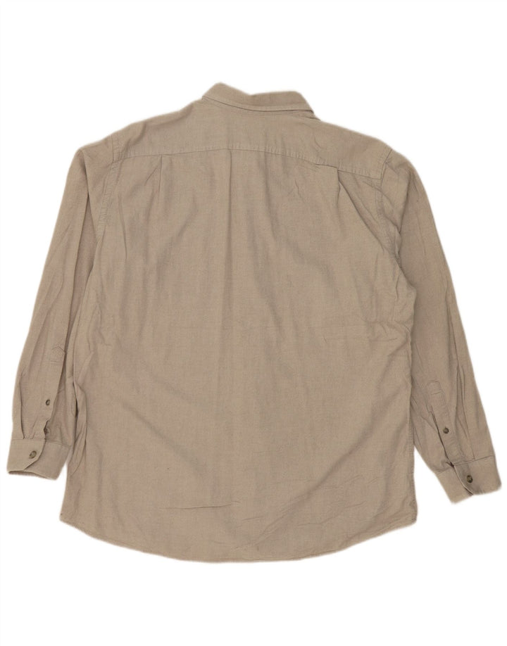 EDDIE BAUER Chemise coupe décontractée pour homme en coton beige