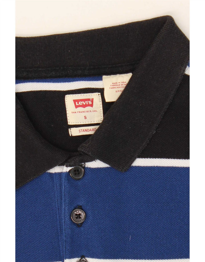 Levi's Polo Standard Fit Homme Bleu Rayé