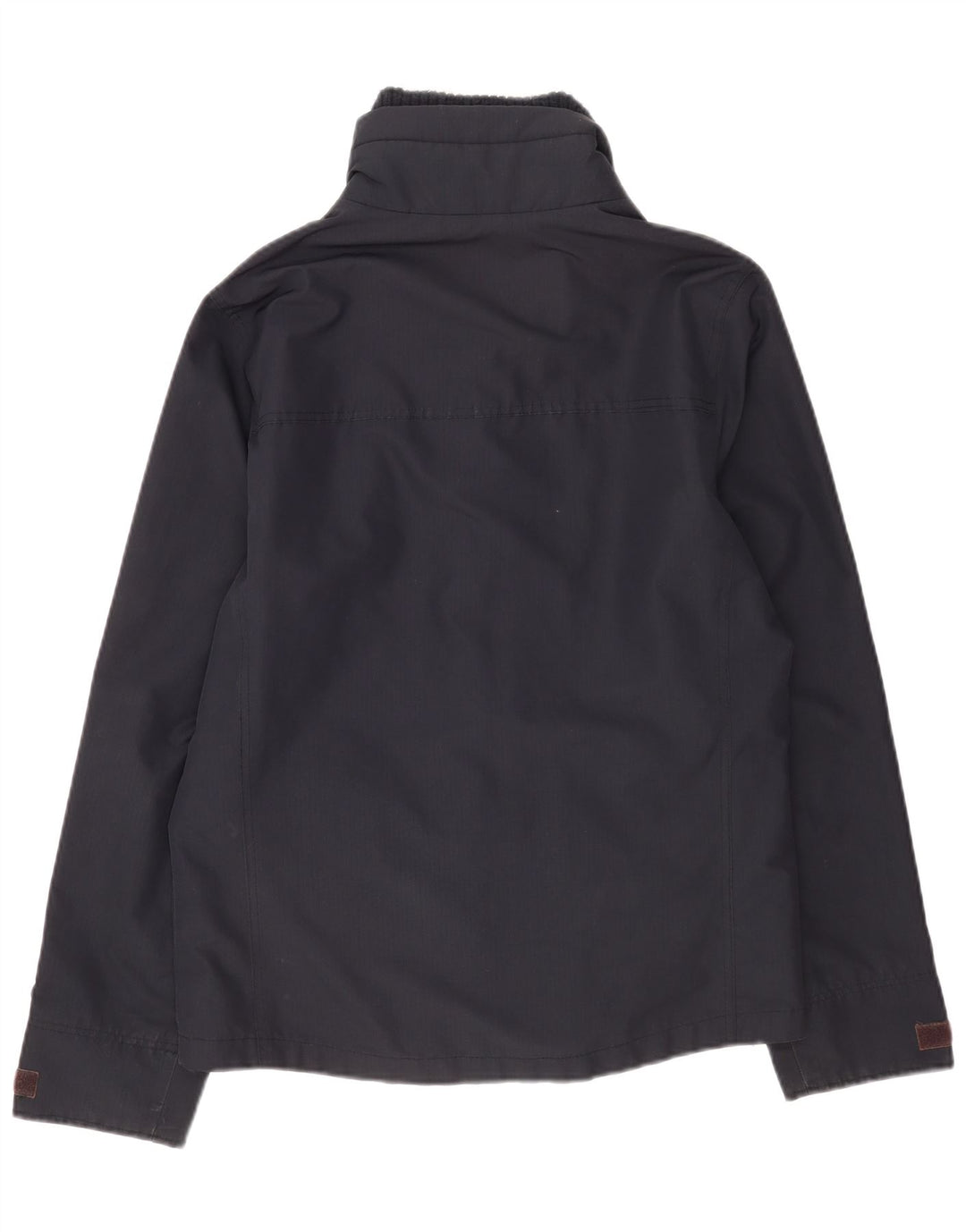 Hollister Veste de pluie pour homme UK 40 Large Bleu Marine Polyester