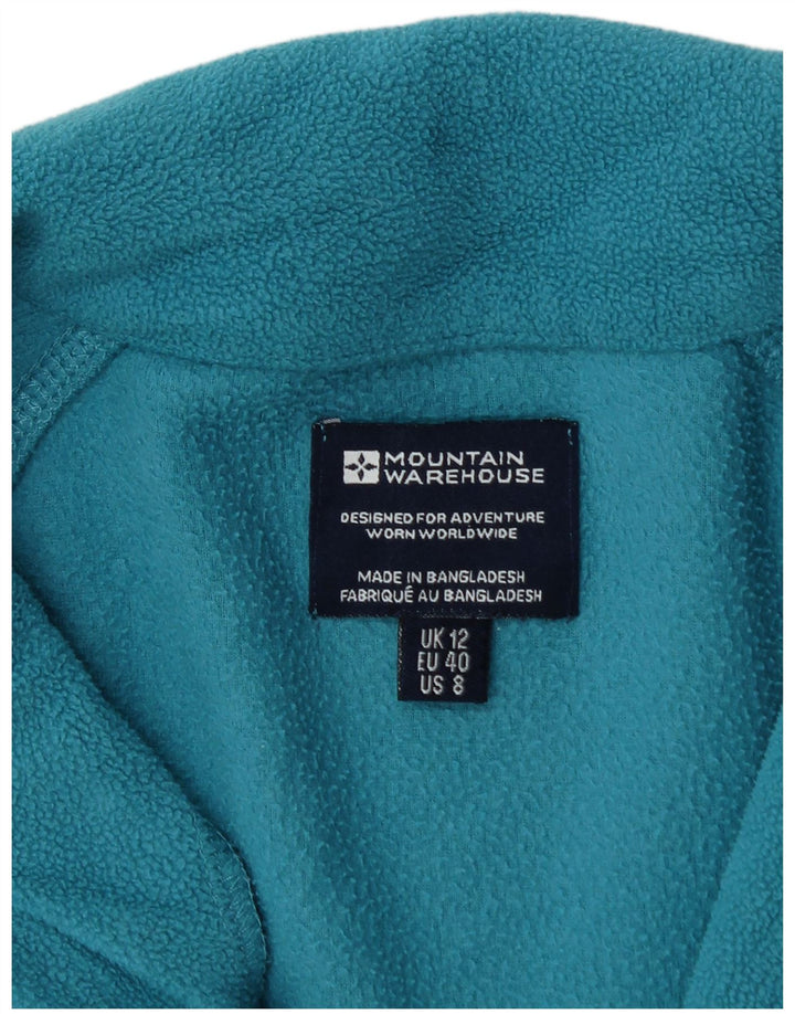 Mountain Warehouse Veste polaire pour femme UK 12 Medium Turquoise Polyester