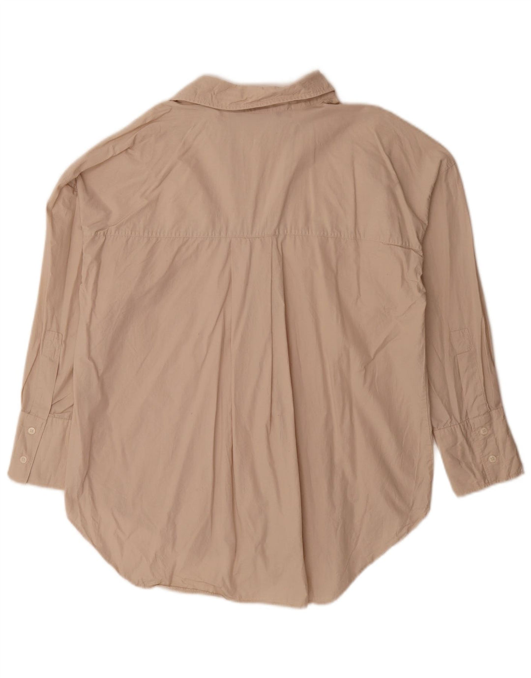 Zara Chemise surdimensionnée pour femme UK 10 Small Beige