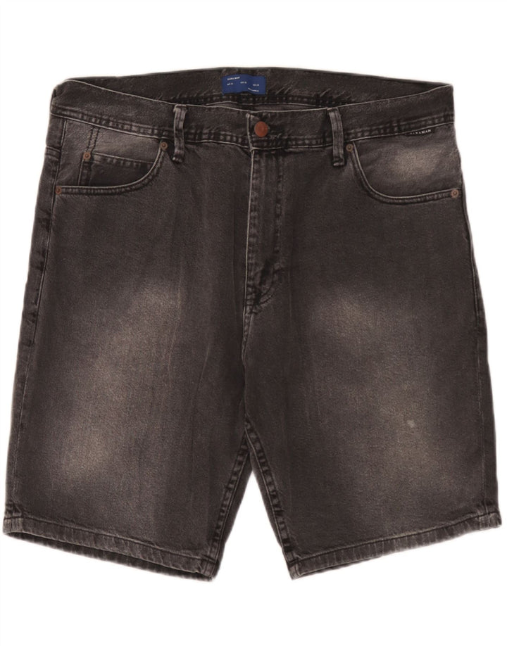 Zara Short en jean pour homme EU 46 XL W36 Gris