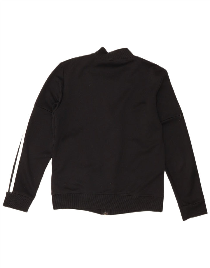 Adidas Veste de survêtement pour femme UK 8/10 Small Noir Colourblock