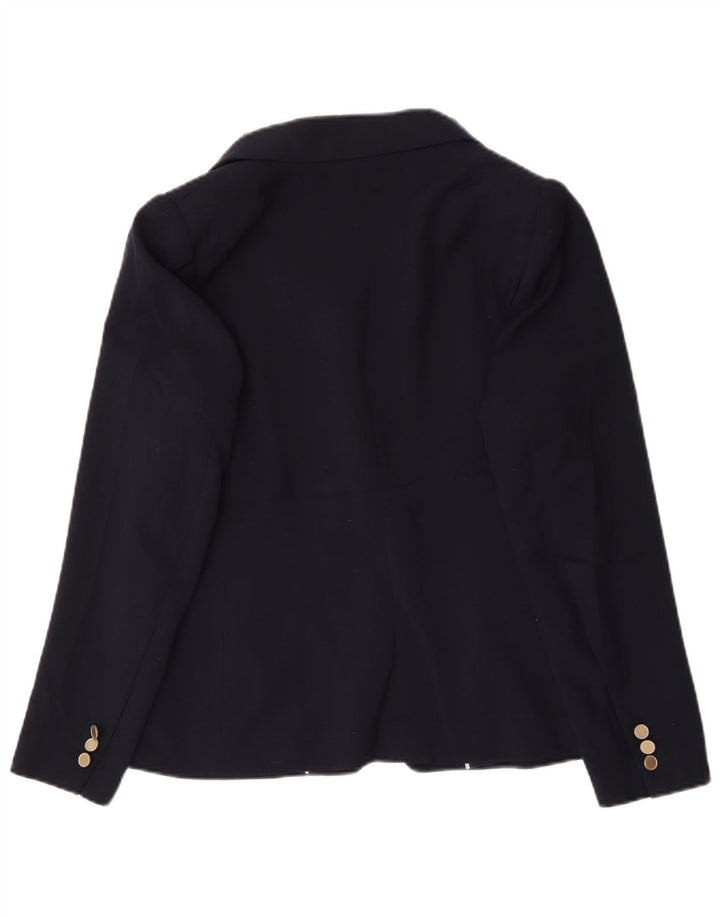 Marks & Spencer Veste blazer double boutonnage pour femme UK 16 Large Bleu marine