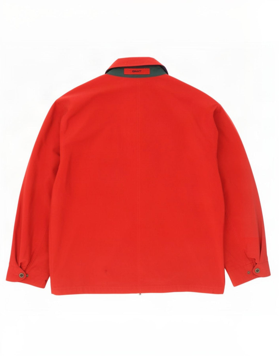 Gant Veste coupe-vent pour homme UK 40 Large Rouge Polyamide