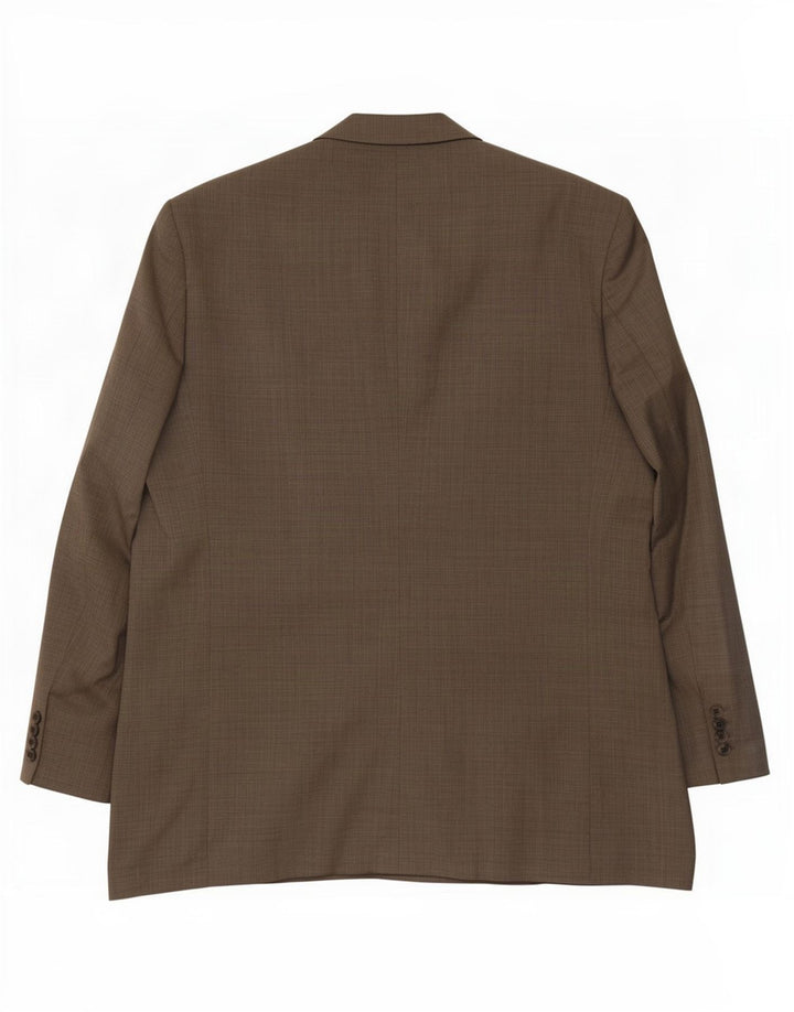 Marks & Spencer Veste blazer à 3 boutons pour homme UK 48 2XL Laine beige