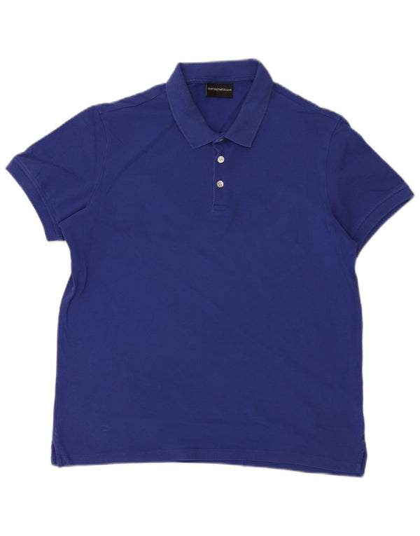 Polo Homme Emporio Armani Bleu Moyen