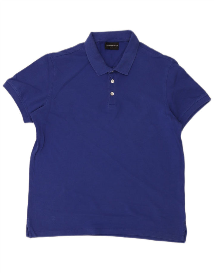 Polo Homme Emporio Armani Bleu Moyen