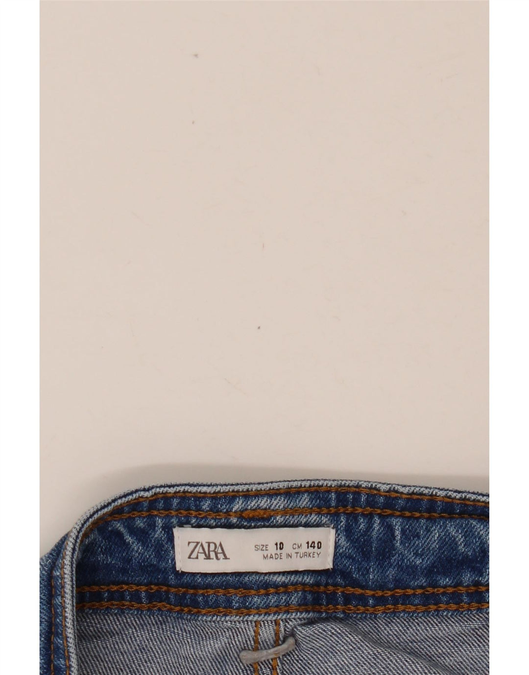 Jean large fille ZARA 9-10 ans W24 L22 Bleu