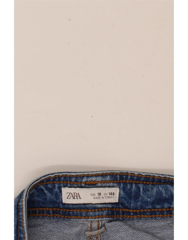 Jean large fille ZARA 9-10 ans W24 L22 Bleu