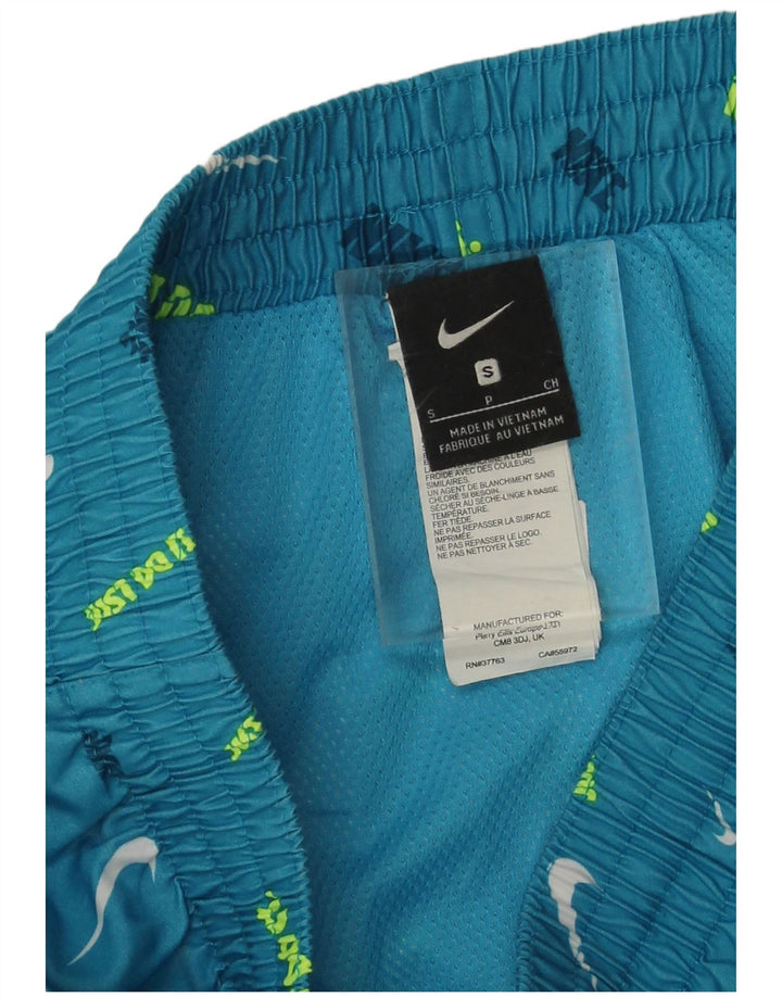 Nike Short de sport graphique pour homme Petit bleu Polyester