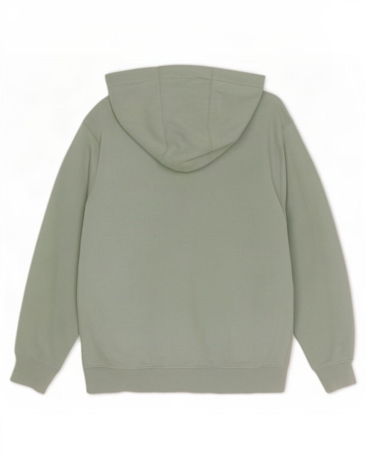 Nike Pull à capuche en coton vert moyen pour homme