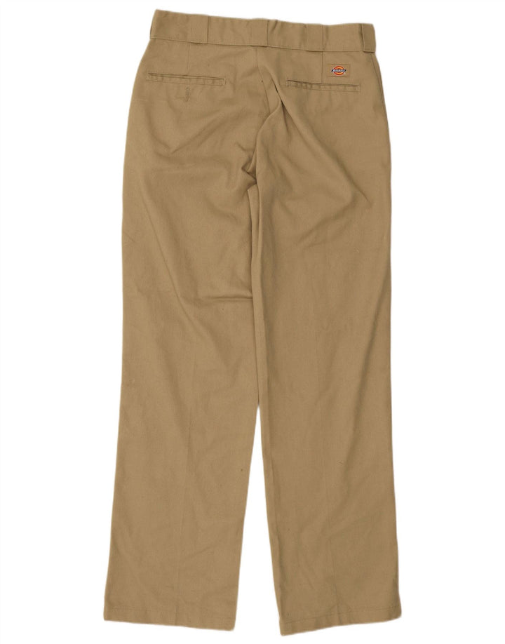 Dickies Pantalon Chino Droit Homme W32 L32 Beige Polyester