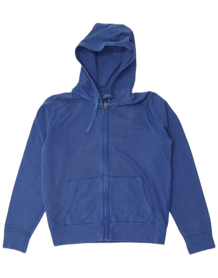 Gap Sweat À Capuche Zippé Homme Bleu Moyen Coton