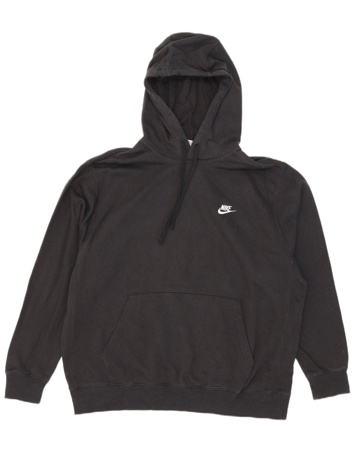 Nike Pull à capuche pour homme XL en coton noir