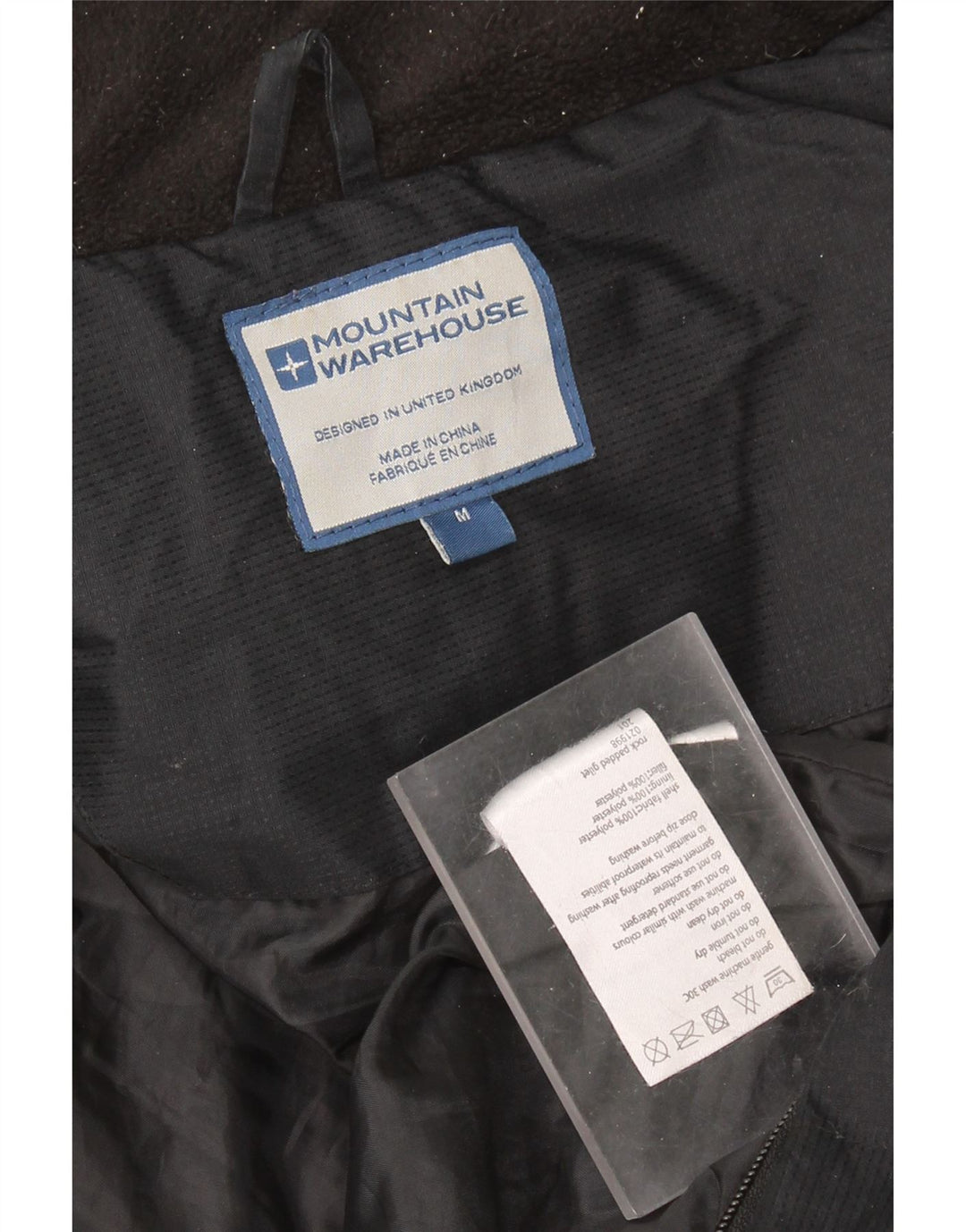 MOUNTAIN WAREHOUSE Gilet rembourré pour homme UK 38 Medium Noir Polyester