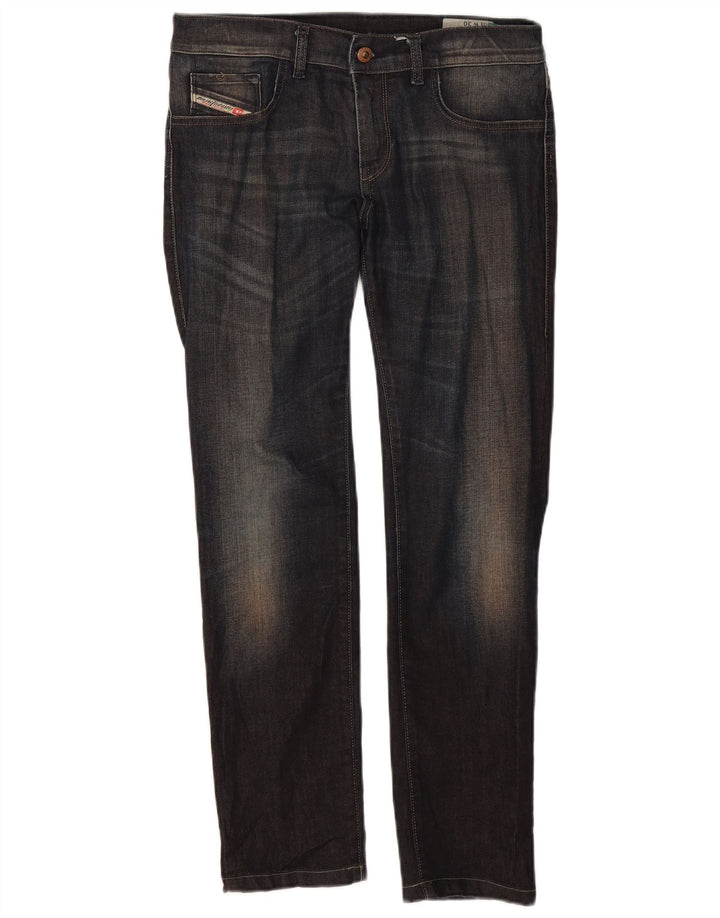 Jean Slim Femme Diesel W30 L28 Bleu Coton
