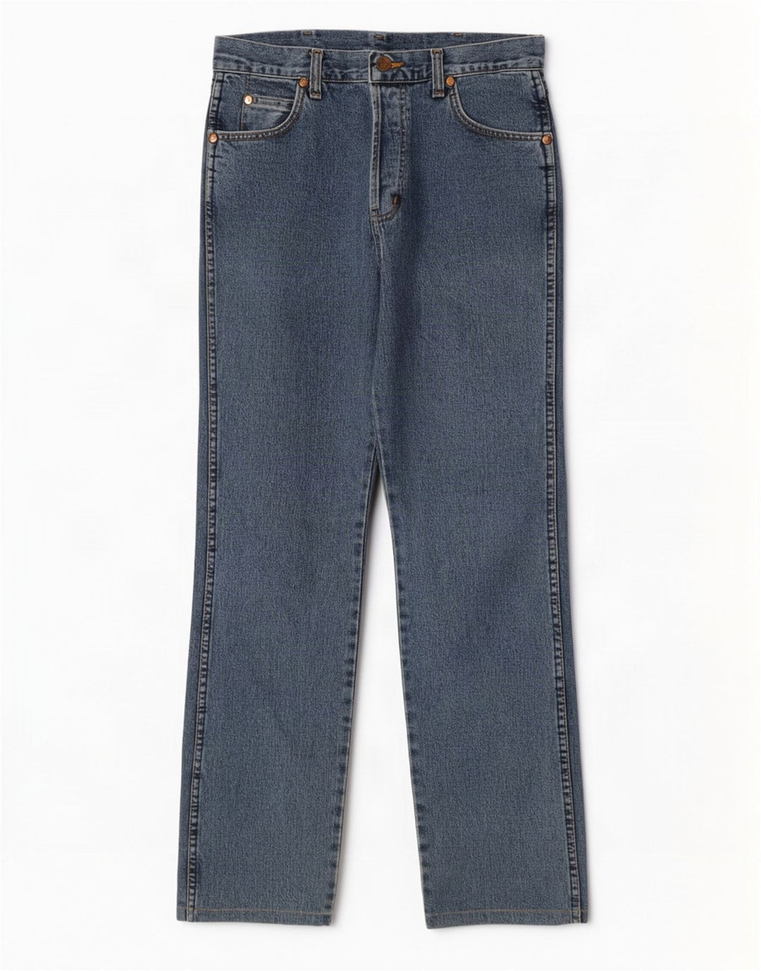 Wrangler Jean Droit Evolution W30 L31 Homme Bleu Coton