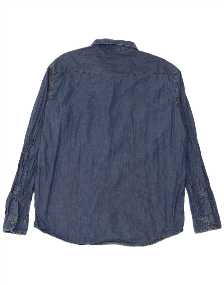 CARRERA Chemise en Jean VERONA 2XL Bleu Coton Homme