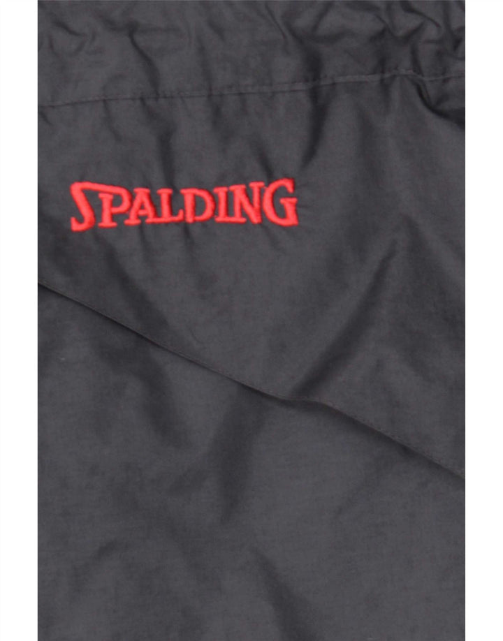 Spalding Veste de Pluie Homme UK 42 XL Bleu Marine Nylon