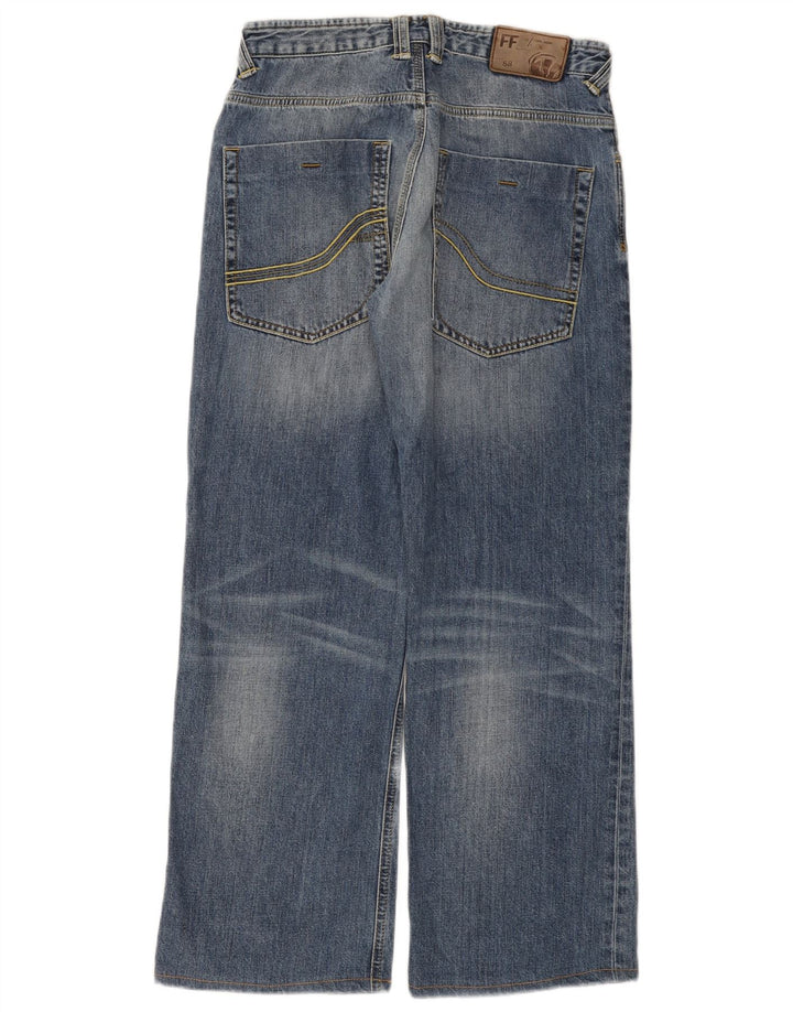 Fat Face Jean Large Homme W30 L29 Bleu Coton