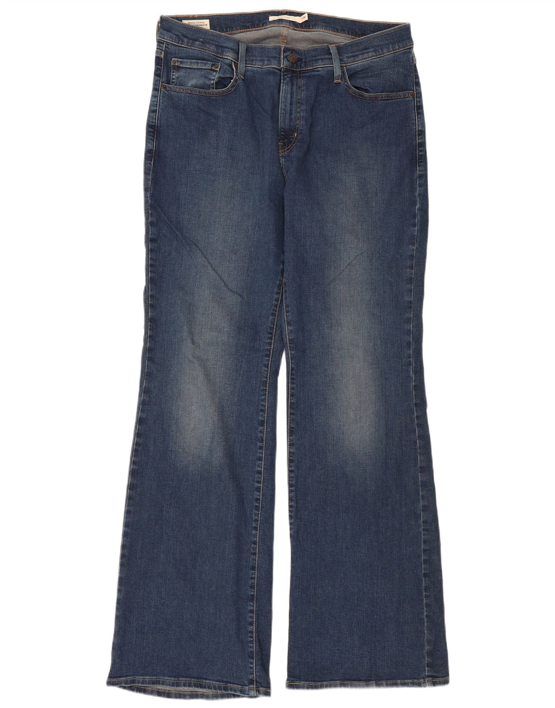 Levi's Jean évasé 726 Femme US 14 XL W36 L33 Bleu Coton