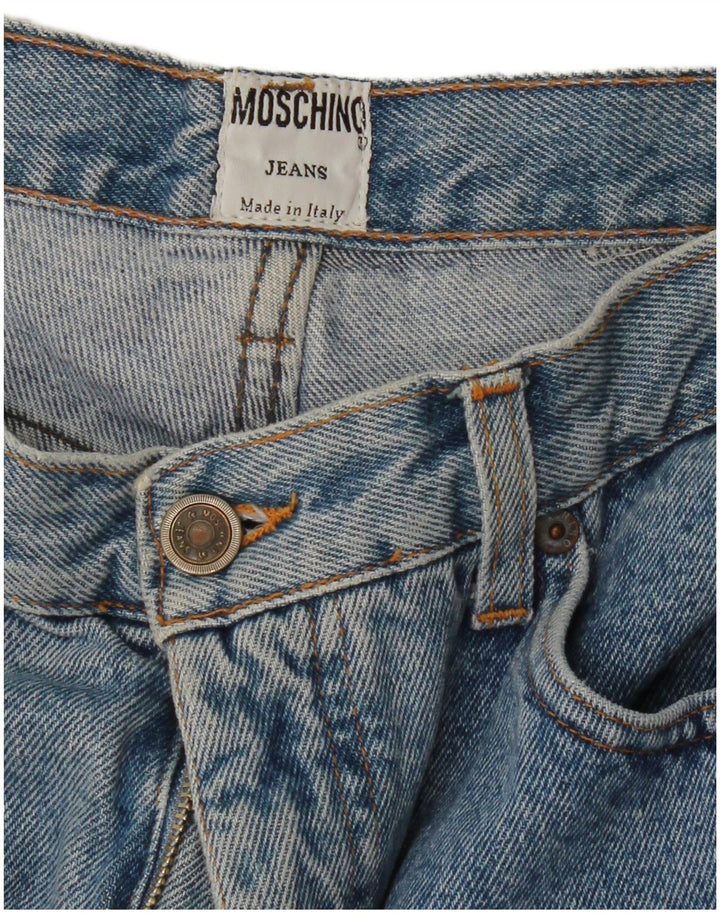 Moschino Jean Fuselé Femme W28 L30 Bleu