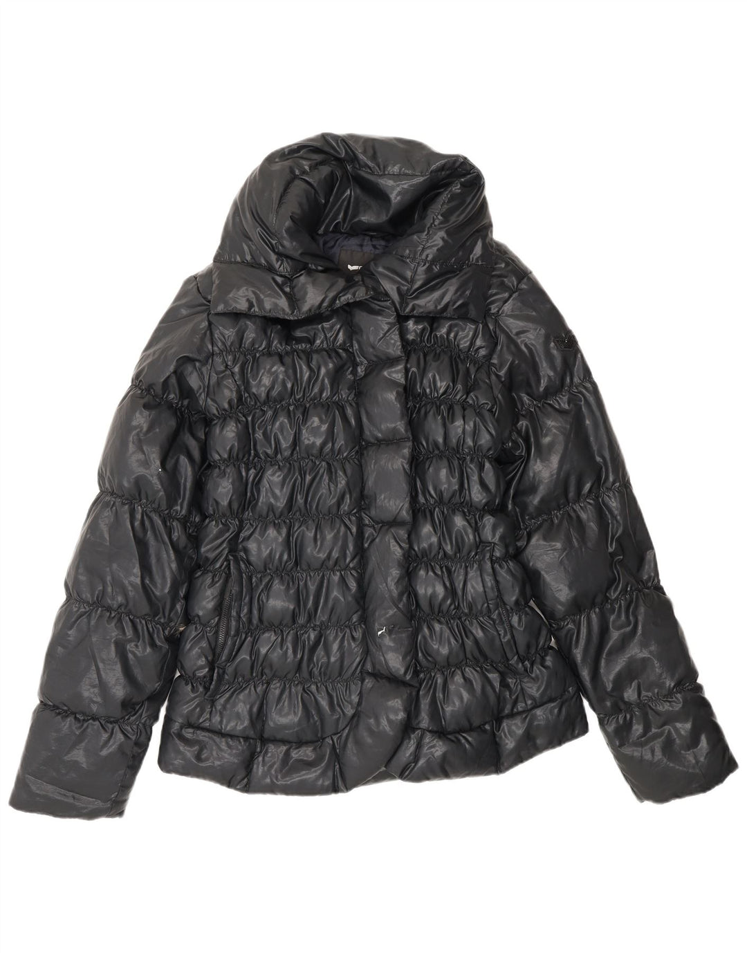 Gas Veste matelassée Femme IT 44 Bleu Marine Moyen Polyester