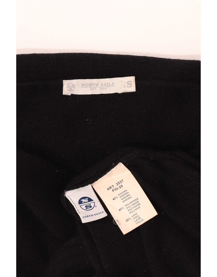 North Sails Pull col roulé pour femme UK 8 Petit Angora Noir