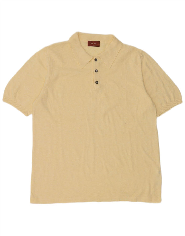 Marks & Spencer Polo Homme Grand Jaune Acrylique