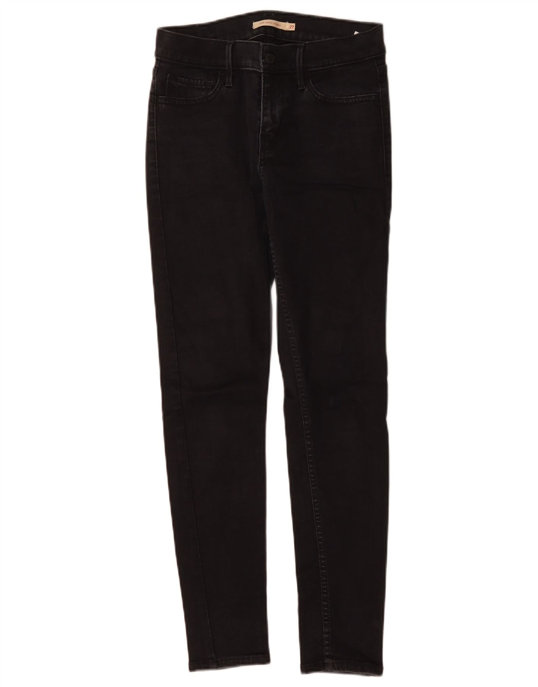 LEVI'S Jean 710 Super Skinny Femme W27 L28 Coton Noir