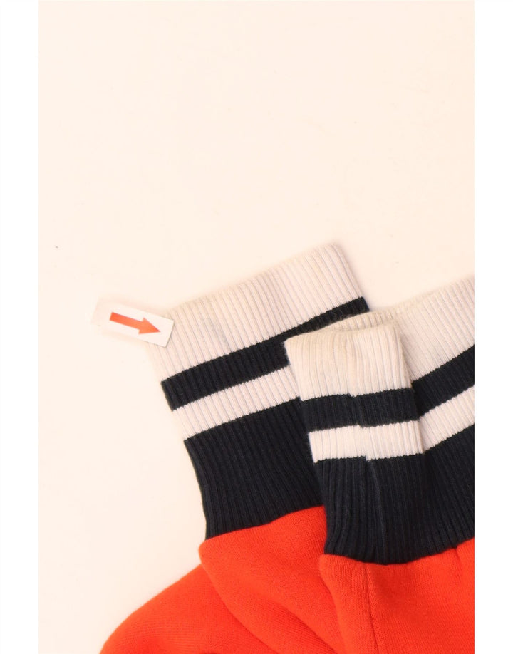 Superdry Sweat-Shirt Graphique en Coton Colorblock Noir Moyen Homme