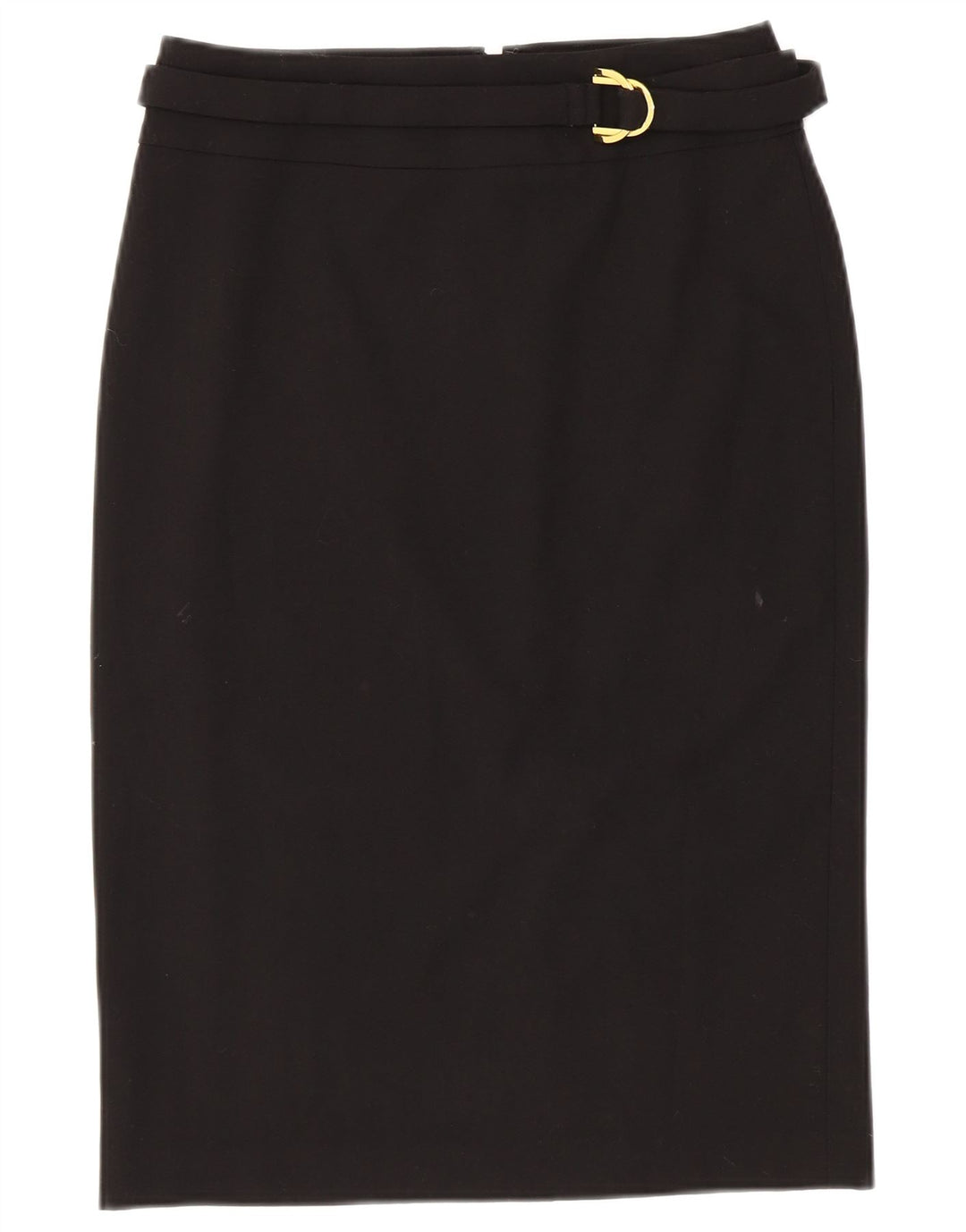 CALVIN KLEIN Jupe crayon femme US 2 XS W28 Noir Polyester