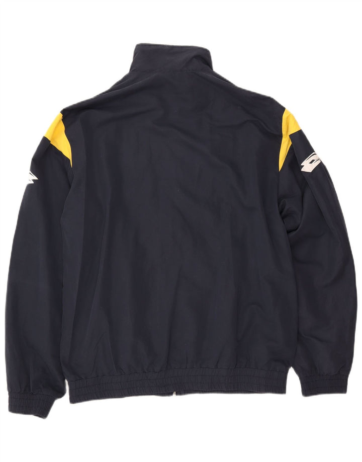 LOTTO Veste de Survêtement Graphique Homme XL Bleu Marine Colourblock
