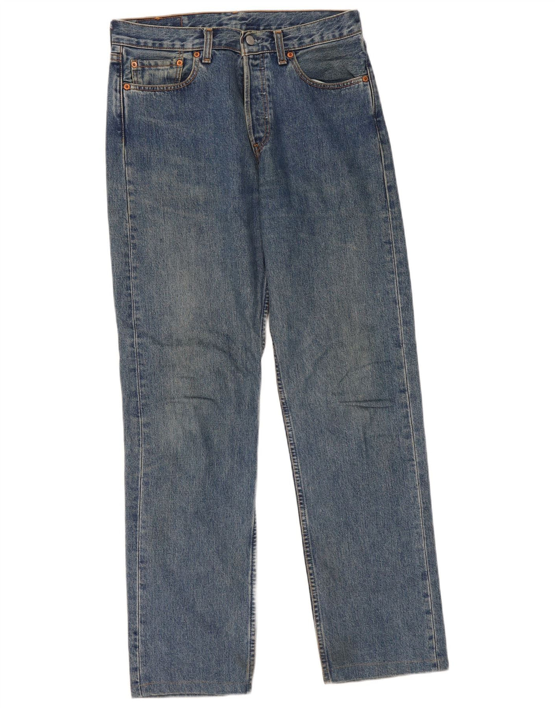 Levi's Jean Droit 590 Femme W31 L32 Bleu Coton